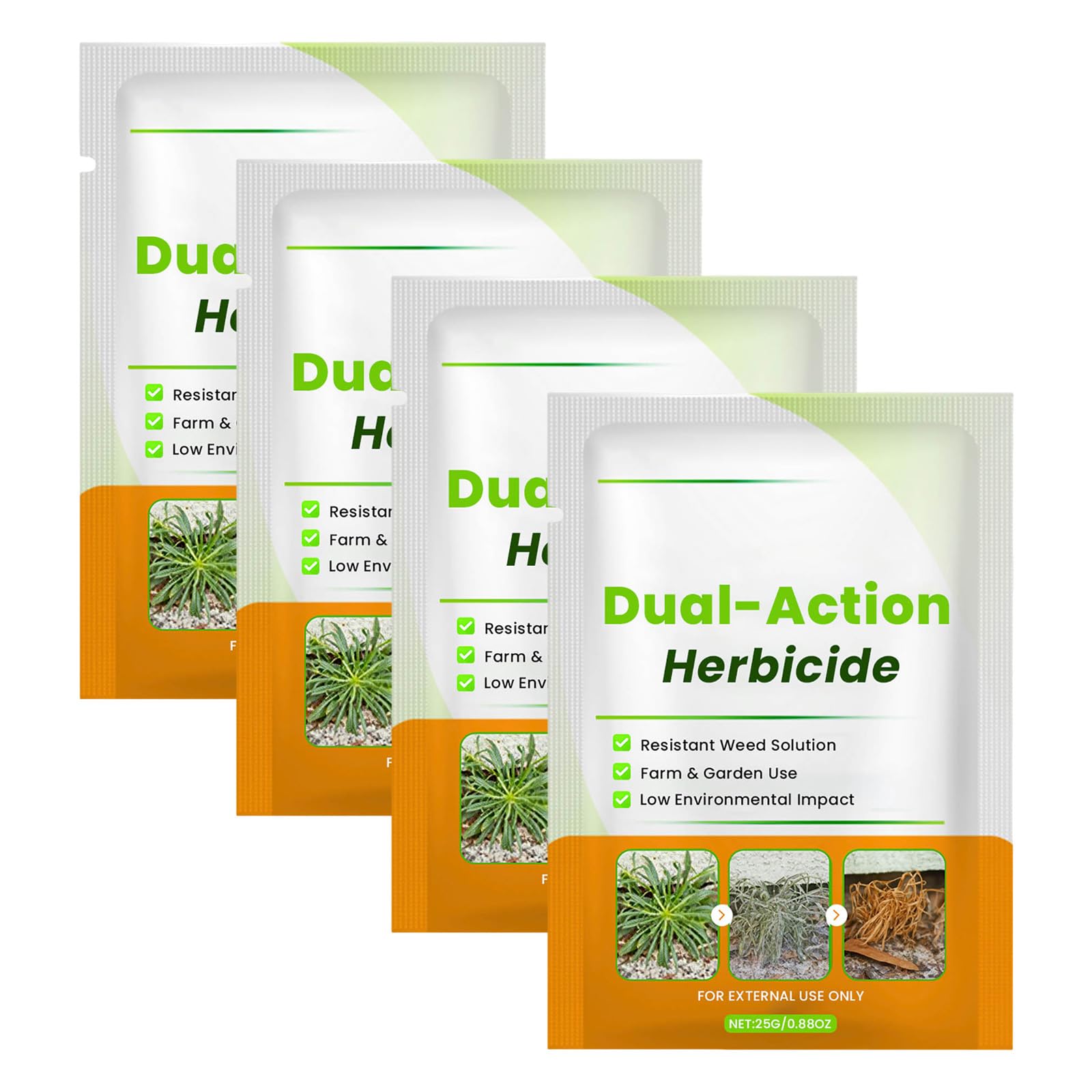 2 in 1 Max Power Herbicide, Fast-Acting Weed Killer, Glufosinate and HPPD Inhibitor, Controls Glyphosate-Resistant Weeds