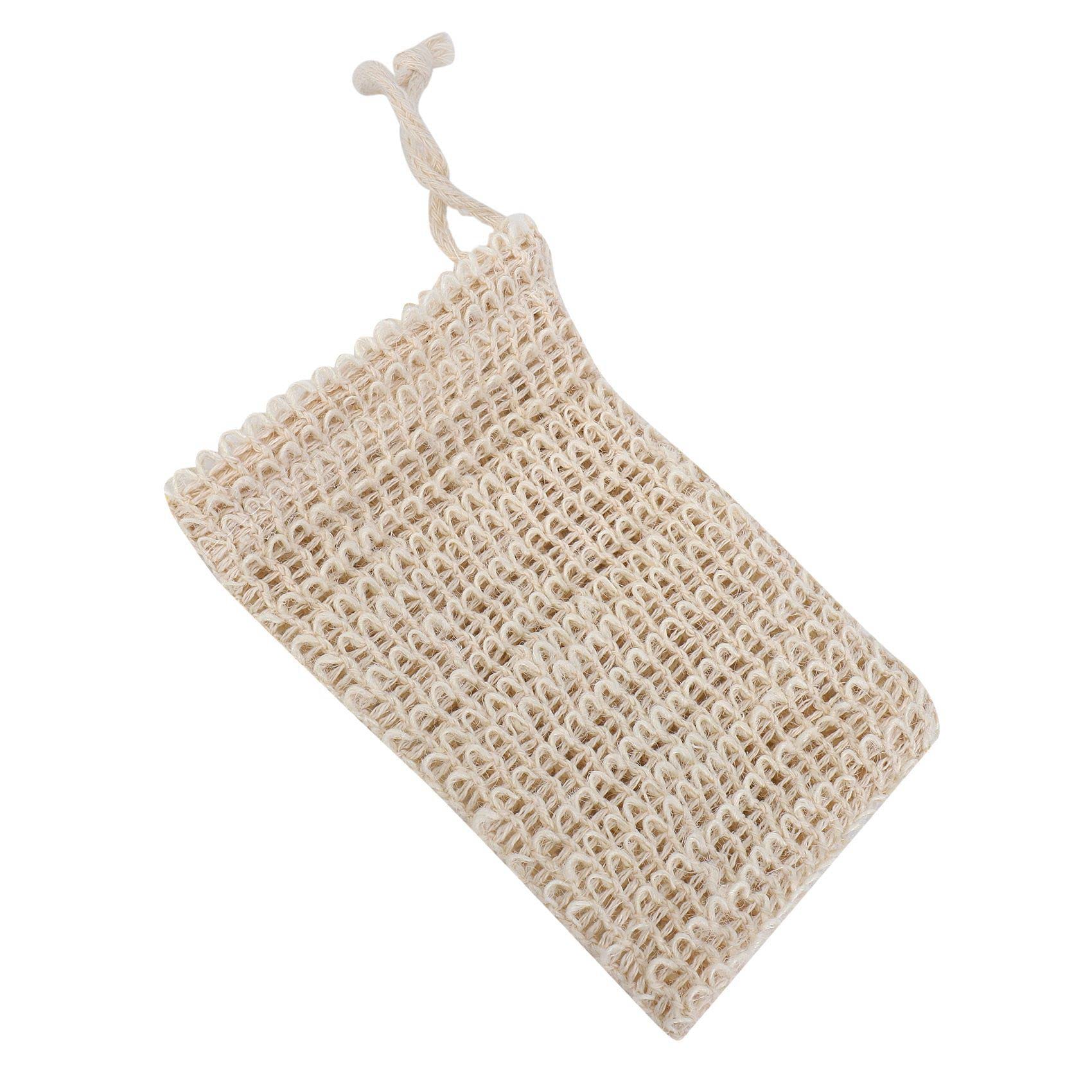 Seifensäckchen aus natürlichem Sisal, 100 Stück