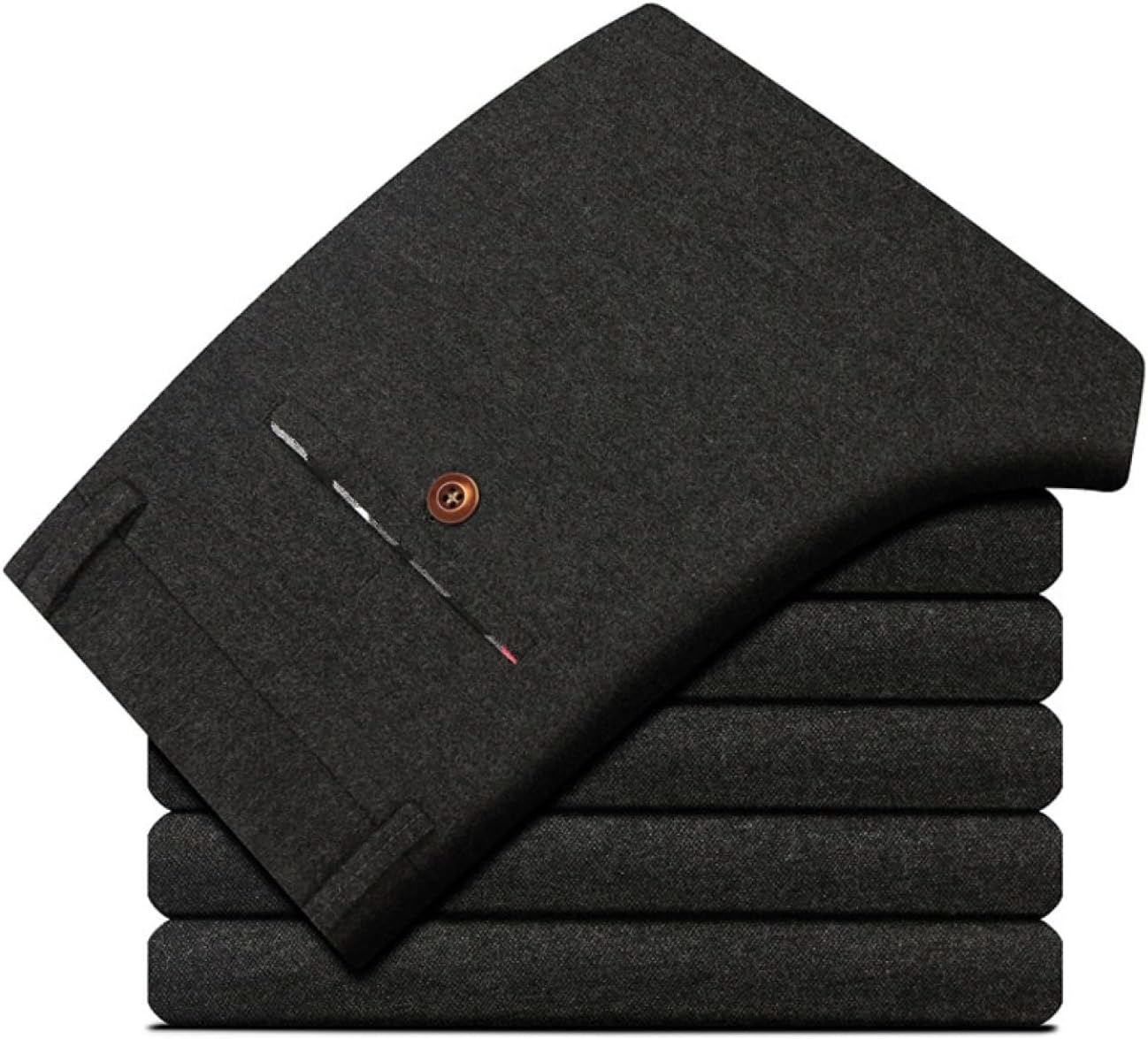 [lsjdln] スラックス パンツ メンズ ビジネスパンツ ロングパンツ チノパン ズボン 無地 春秋 ストレッチパンツ スリム