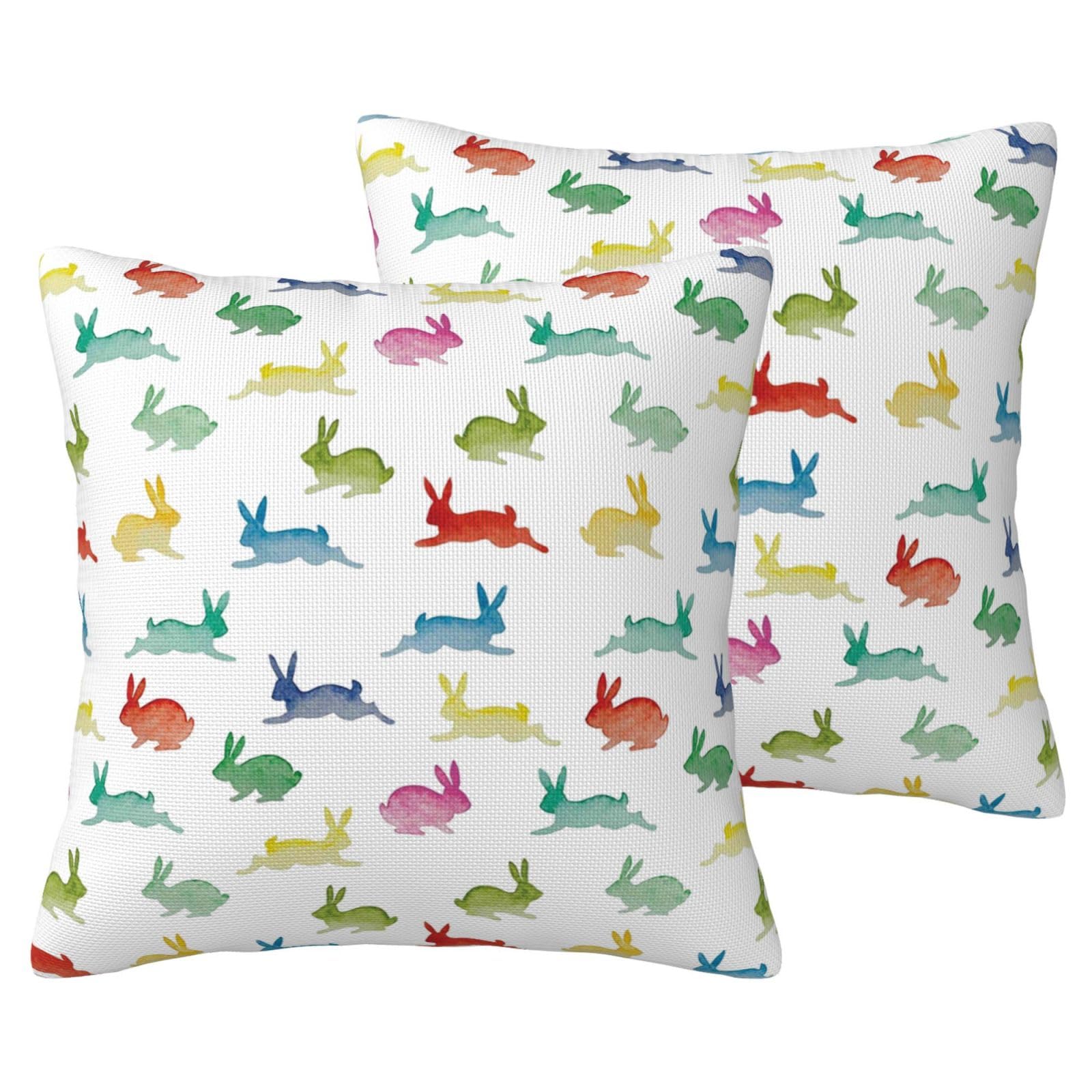 Housses de coussin lapin : créez une ambiance cosy et champêtre sur votre canapé
