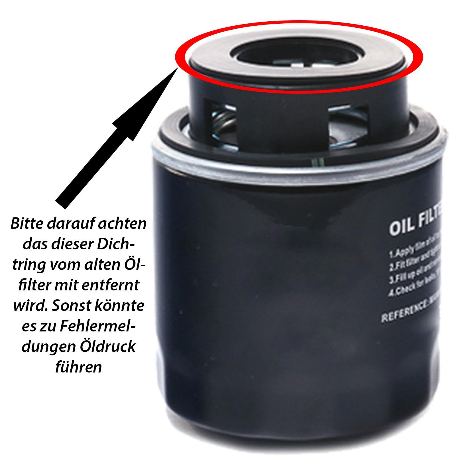 Ölfilter F026407181+Liqui Moly 5W30 | F026407181,(P7181)+220125S+MN1801+Lm TT 4600 5W30 für 1T1 2 Polo 6R Golf 5 6
