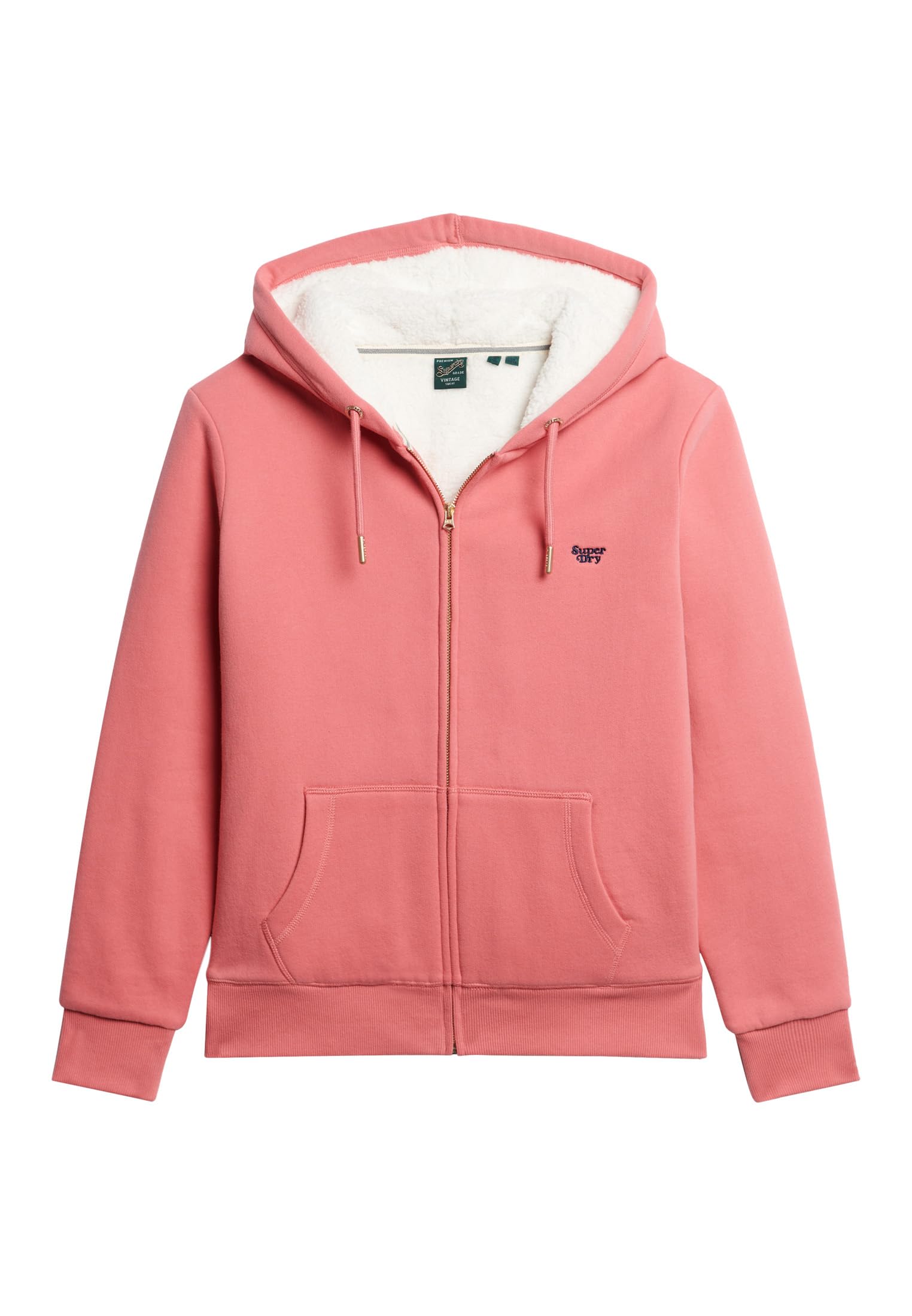 Superdry Essential Borg Lined Ziphood sweat idéal pour vos sorties cocooning - 6