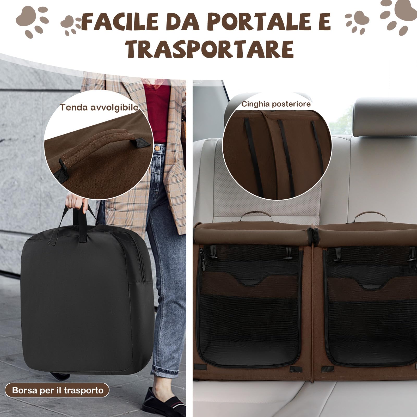 CURVER Lettiera Per Gatti Gatto Letto Lettino Trasportino Per Gatto - 11