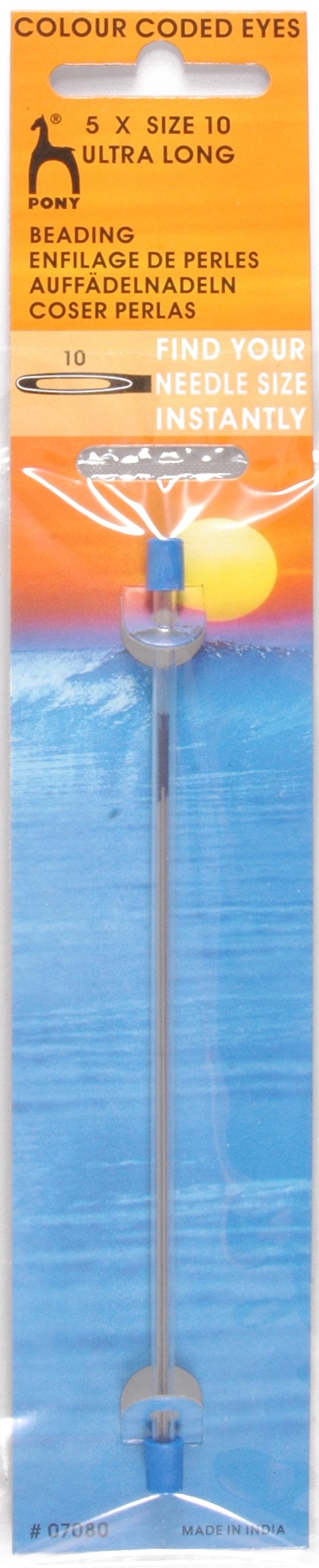 Pony P06882 Aiguilles Oculaires à Code, Steel, Multicolore, 4