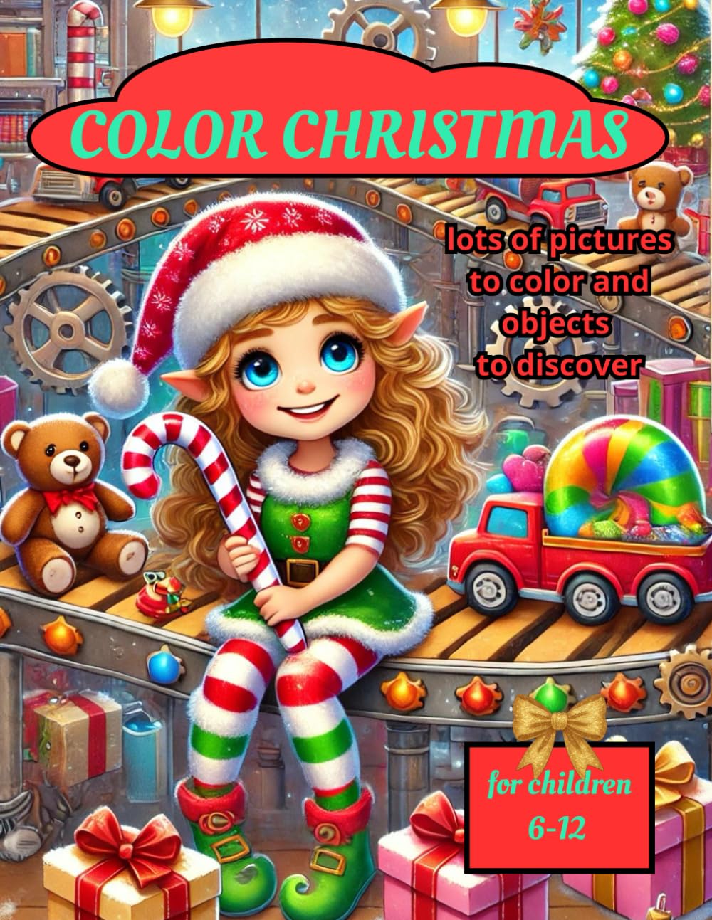 Color Christmas: Every page hides a secret… will you be able to discover them all? It’s not just a book: it’s your Christmas mission.