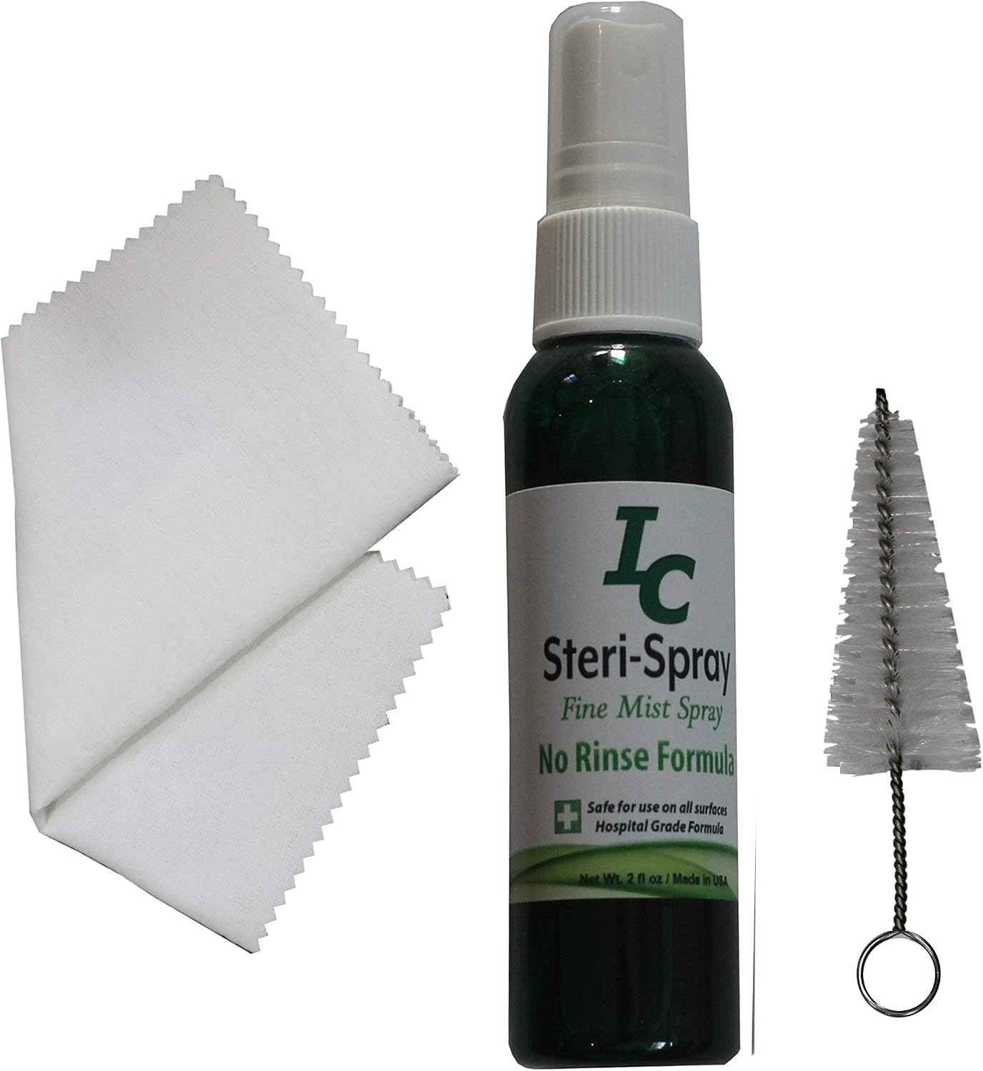Trumpet, Cornet, French Horn, Trombone, Baritone, Tuba Mouthpiece Cleaner, Brush, Polishing Cloth
