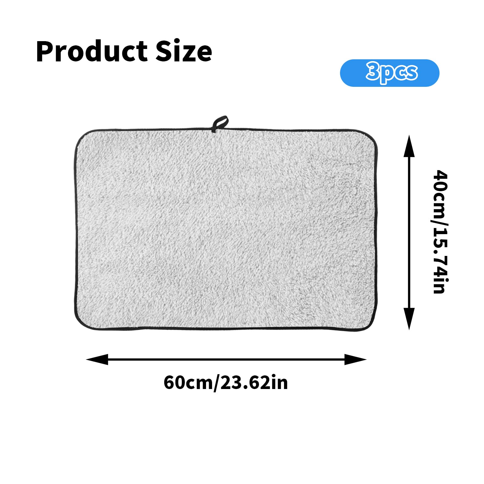 Arvendis Ultra Dryer Mikrofasertuch - 1300 GSM Saugstark 30x40cm Pink