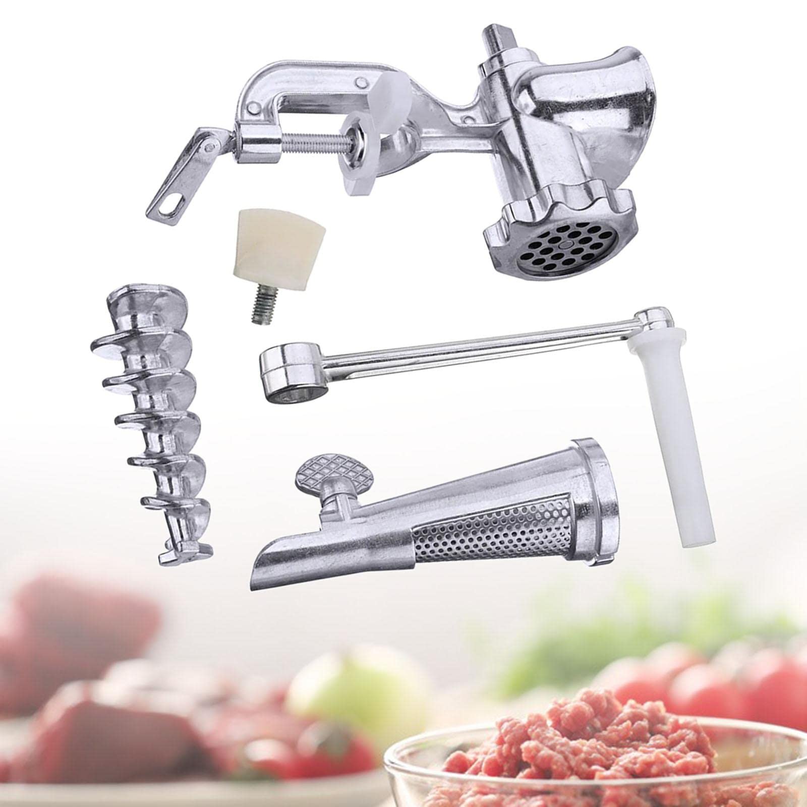 MagiDeal Langlebige manuelle Fruchtpresse, Fleischwolf, Handpresse Zitronen-Orangen-Presse