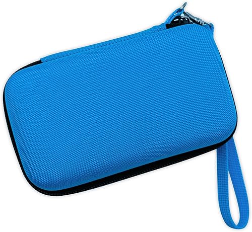 Miniatura 7 de Estuche de viaje para EASEGMER RS-8M RS-1 para QS4 Kids Handheld Game Player Portable Video Game Player (azul)