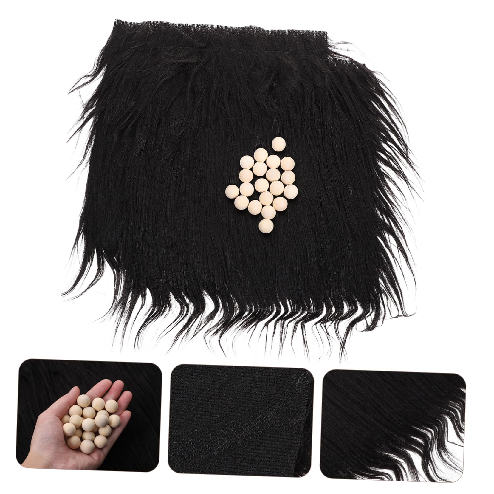 SEWACC 4ensembles Décoration De Noël DIY Tissu Fausse pour GNOME De Coussin Et Perles pour Artisanales