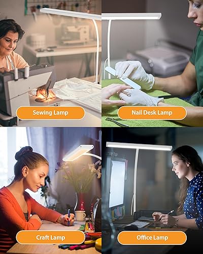 Miniatura 8 de Lámpara de escritorio blanca Blanco,Negro,https://www.amazon.com/dp/undefined