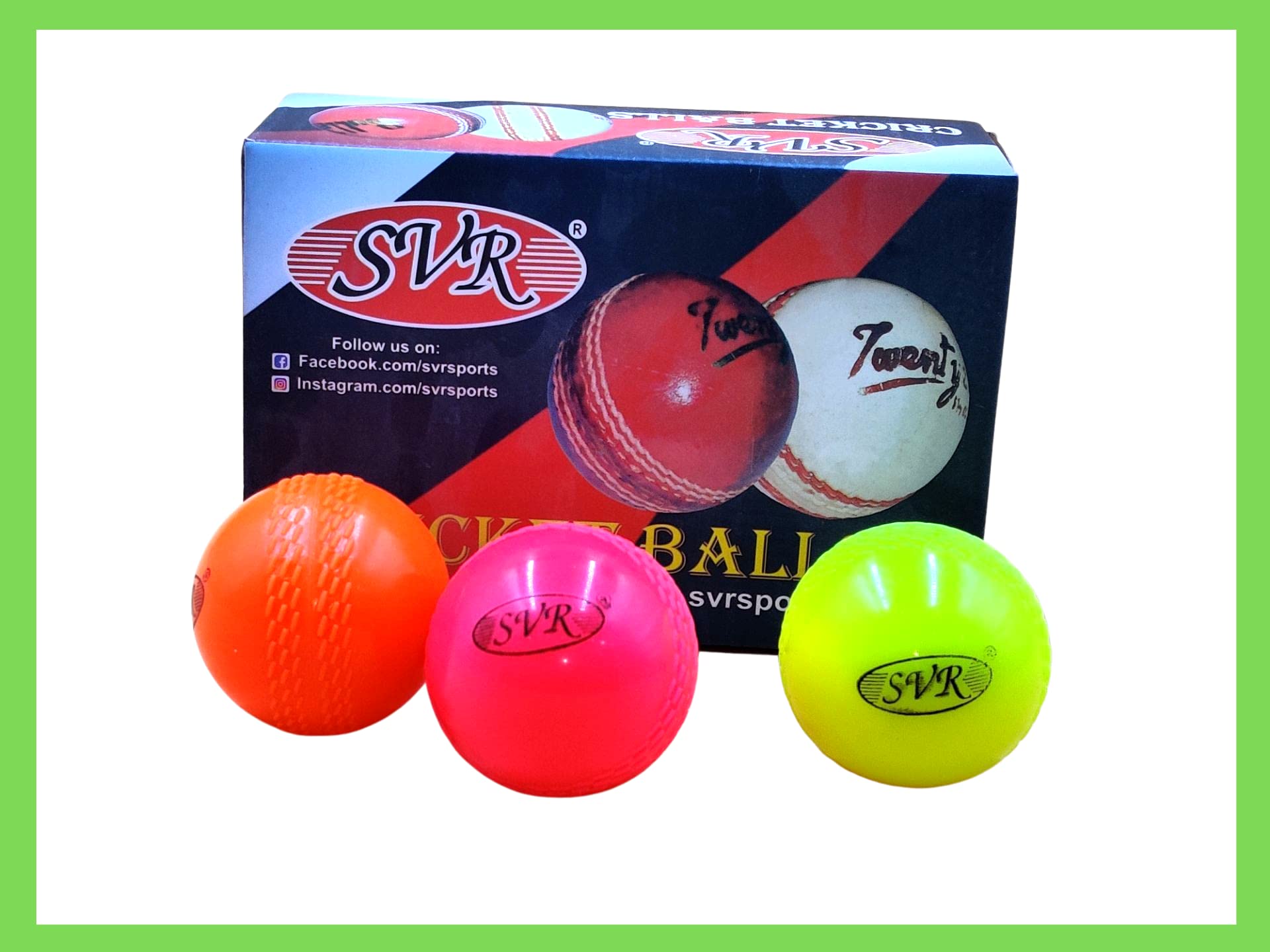 SVR Cricket Rubber Wind Balls Soft Synthetic Cricket Ball, Multicolour Pack of 6 Balls (B09PZ4X8HQ) Amazon Price History, Amazon Price Tracker