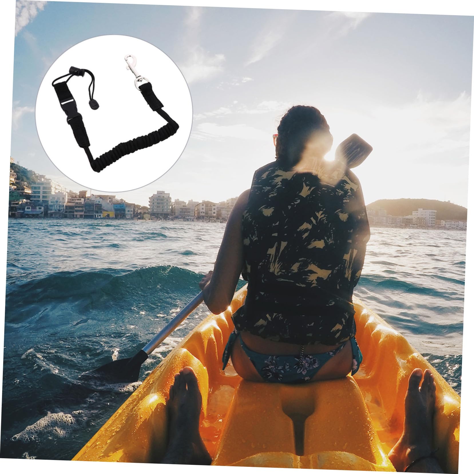 Toddmomy Kayaking Accessories Paddle Tied Ropes Rope Unique Elastic Design for Storage