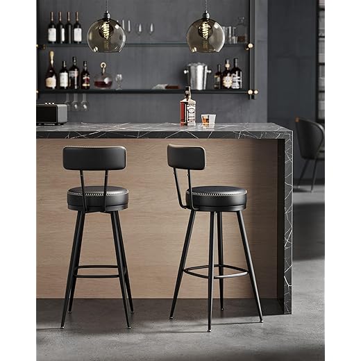 VASAGLE EKHO Collection Bar Stool – 76 cm