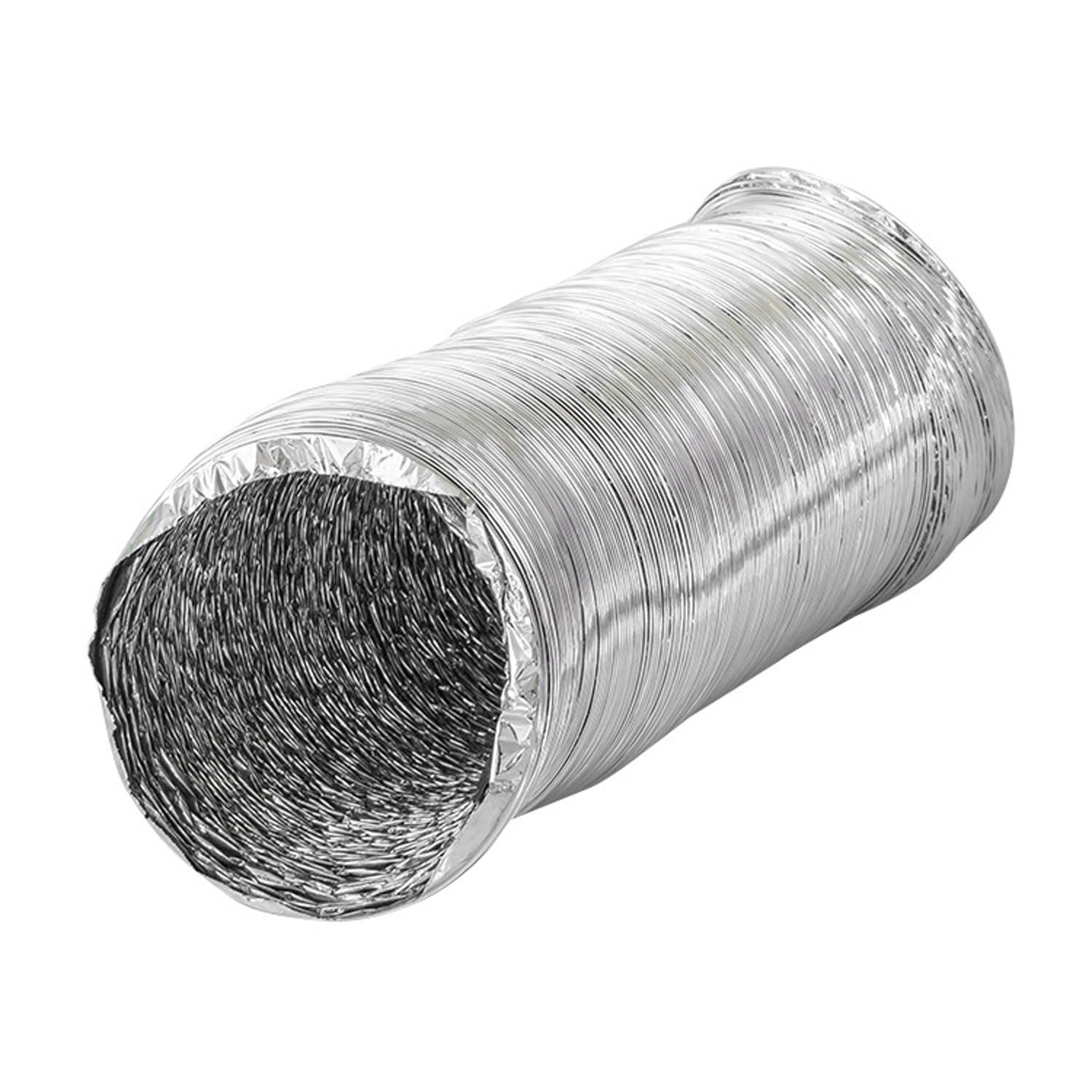 Condotto Flessibile in Alluminio, Condotto di Ventilazione Flessibile in Alluminio for Cappa aspirante da Bagno e Cucina, Lunghezze Multiple 80-300 mm(4m,200mm)