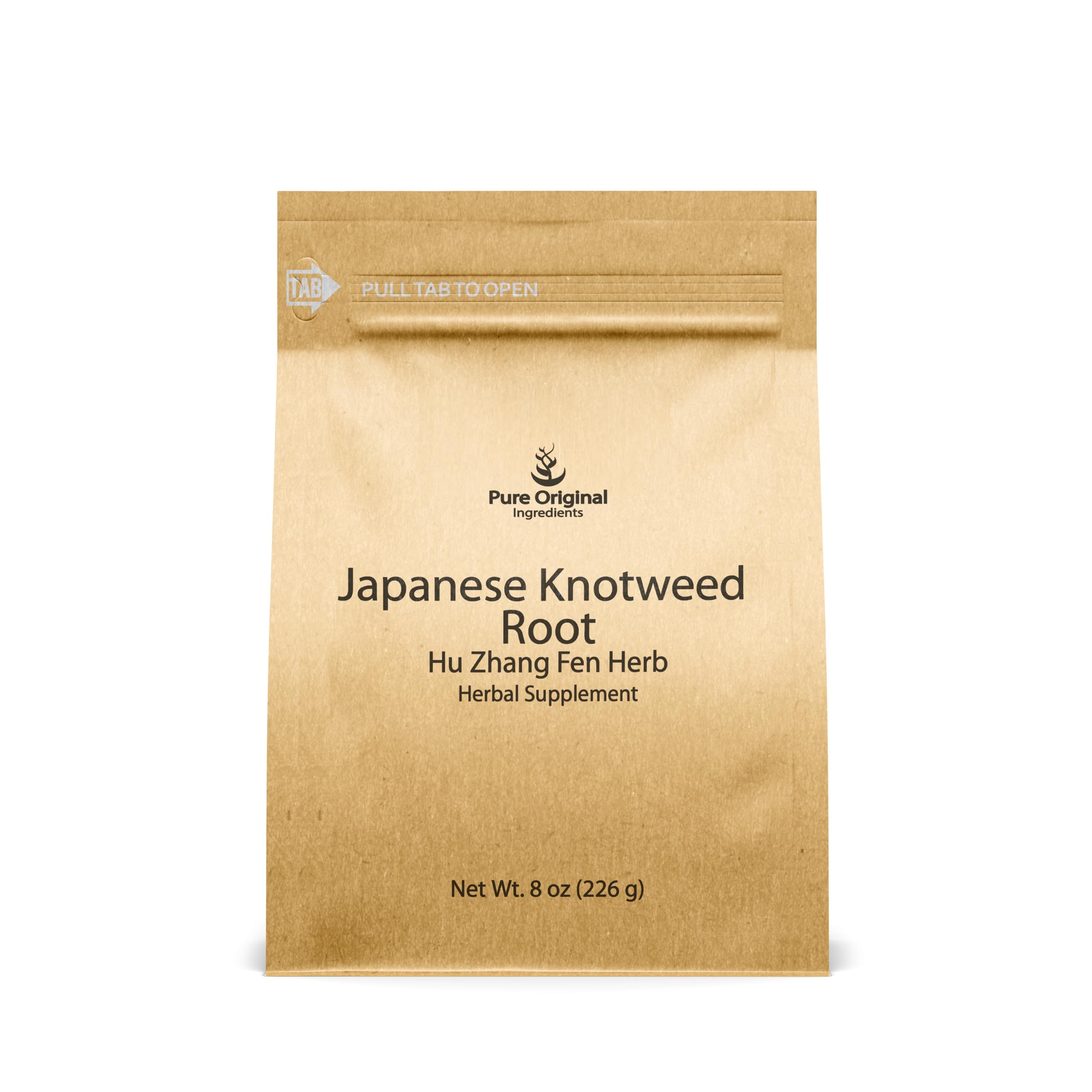 PURE ORIGINAL INGREDIENTS, Japanese Knotweed, 8 Oz 8 Ounce (Pack of 1)