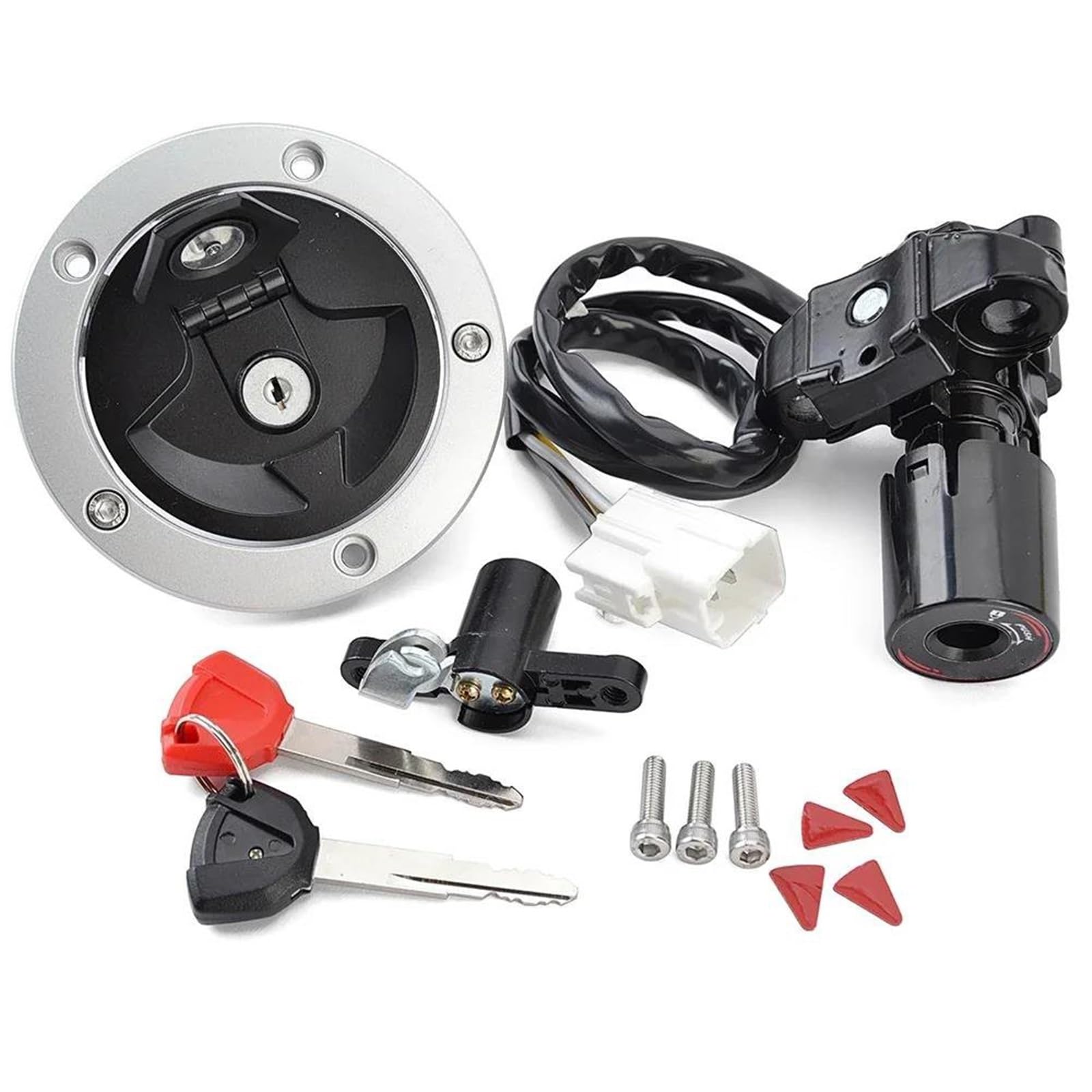 Tapa del tanque de combustible de alta precisión para Kawasaki EX650 años 2014 a 2016 8