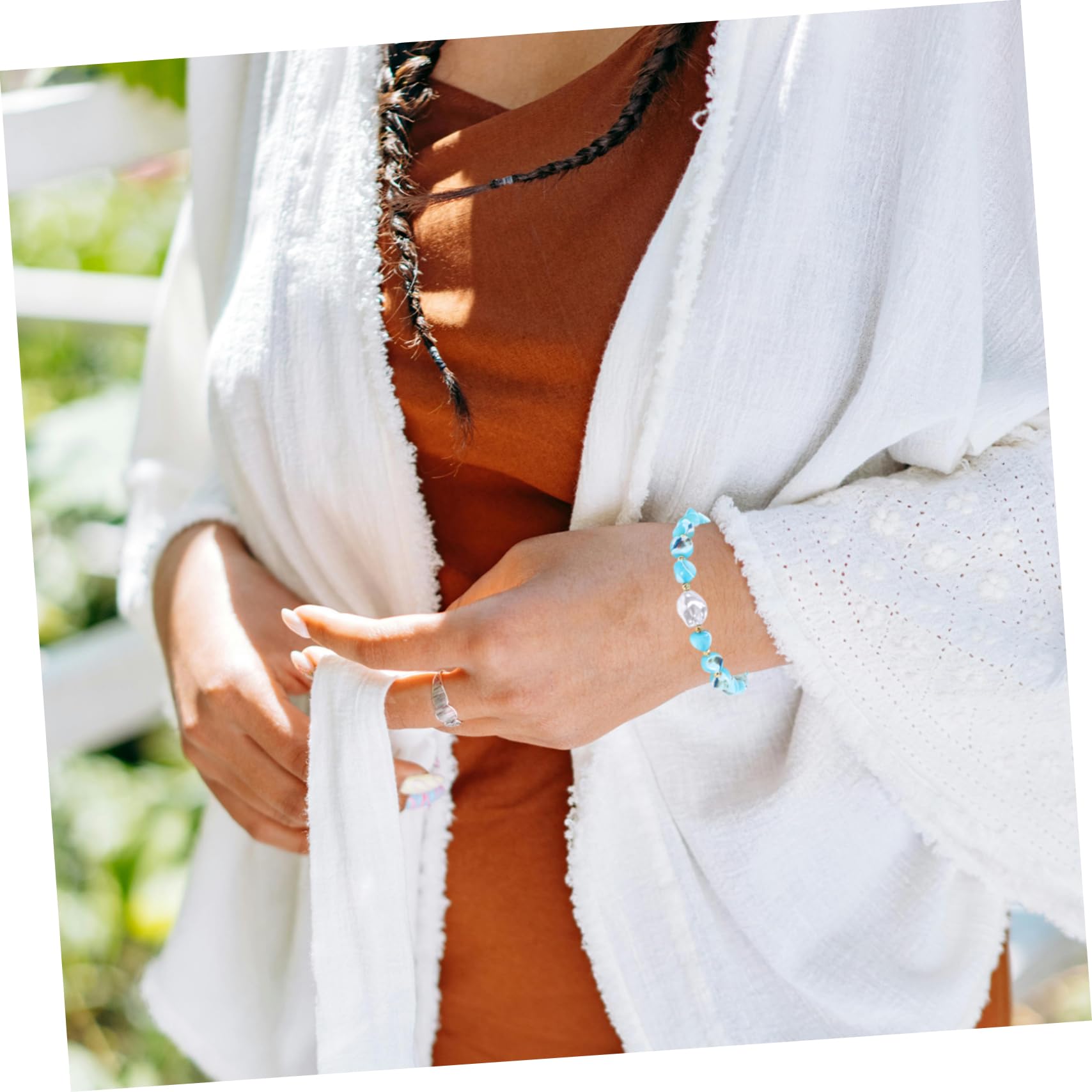 Women's Jewelry Bracciale Cuore della Spiaggia Donne Gioielli Estivi oceanici CETURA COMETTO Unico Design Accessorio Versatile Abbigliamento per Tutto Il Giorno Necklace