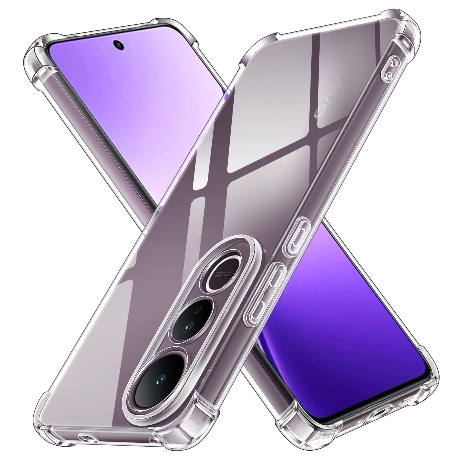 IVoler Cover Per Vivo V50 5G, [Protezione Antiurto Di Grado