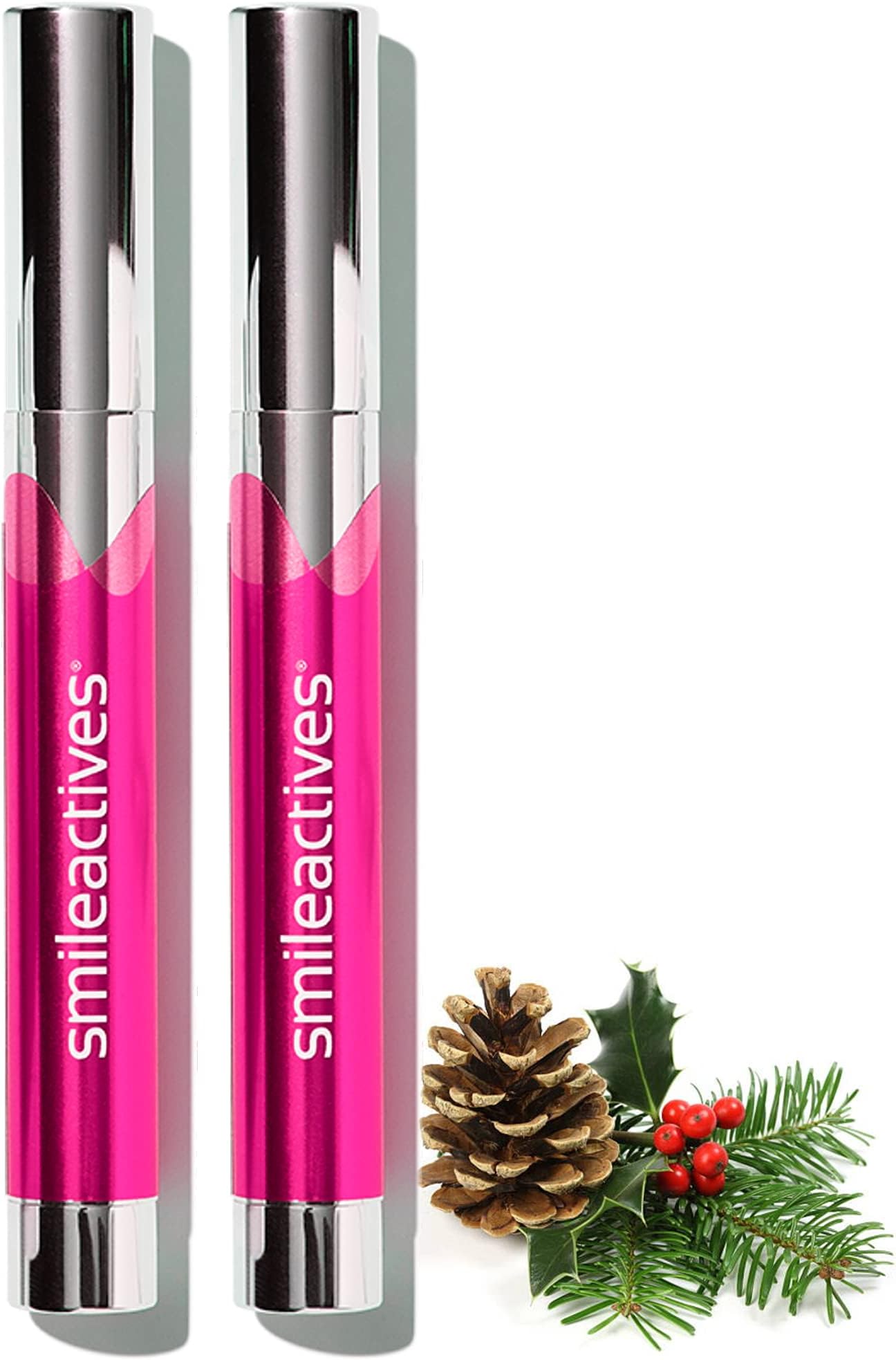 Smileactives Advanced Teeth Whitening Pen – Hydrogen Peroxide Teeth Whitening Kit Vanilla Mint, Ultramint, Winterberry – Trio Pack - 0.11 Ounce Each