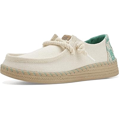 Hey Dude Wendy Espadrille Hibiscus egret/multi