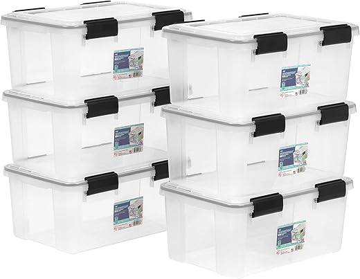 IRIS USA 19 Qt Storage Box with Gasket Seal Lid IRIS USA 19 Qt Storage Box with Gasket Seal Lid