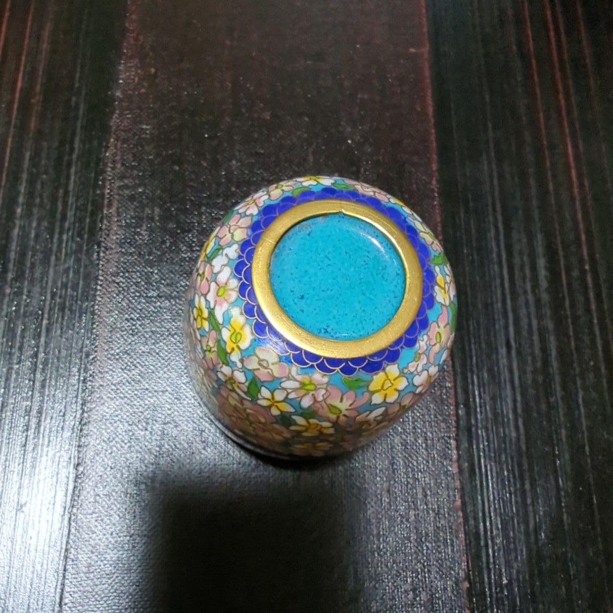 2621 七宝焼 茶入 梅柄 中国美術 小物入 2621 七宝焼 茶入 梅柄 中国美術 小物入 - メルカリ