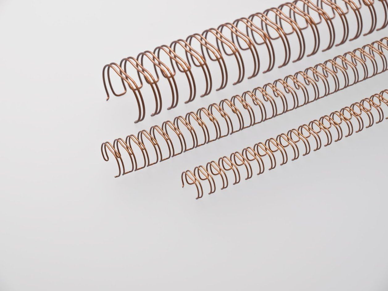 Renz Binding Wires 3:1 24 Loops for 120 Sheets 14.3mm A5 Bronze