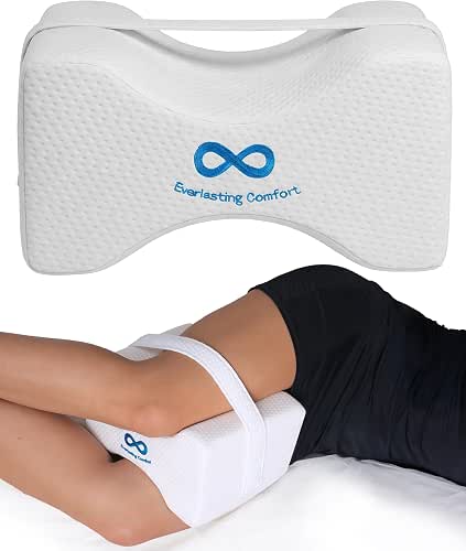 Everlasting Comfort Memory Foam Knee Pillow for Side Sleepers –