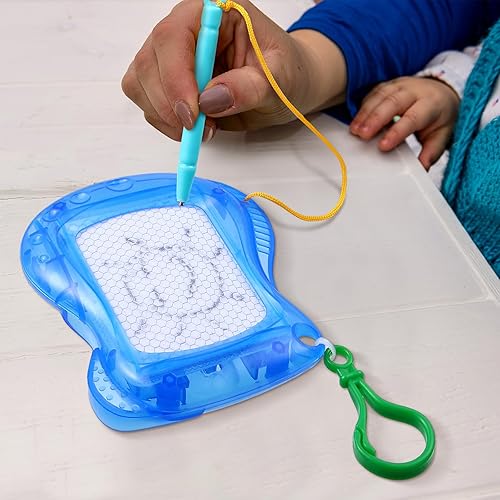 Miniatura 6 de Resurhang 36 mini tableros magnéticos de dibujo para pintar con tarjetas del día de San Valentín, mini bocetos a granel, juguetes para garabatear,