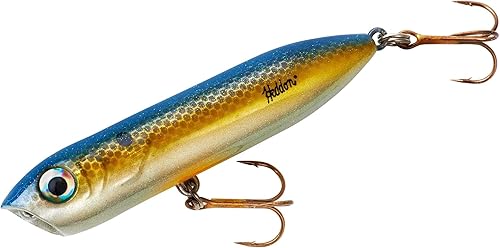 Miniatura 9 de Heddon Chug'N Spook Popper - Señuelo de pesca para agua salada y agua dulce Speckled Trout,Boca Hueso/Naranja,Punto Hueso/Sábalo,G-Finish Foxy