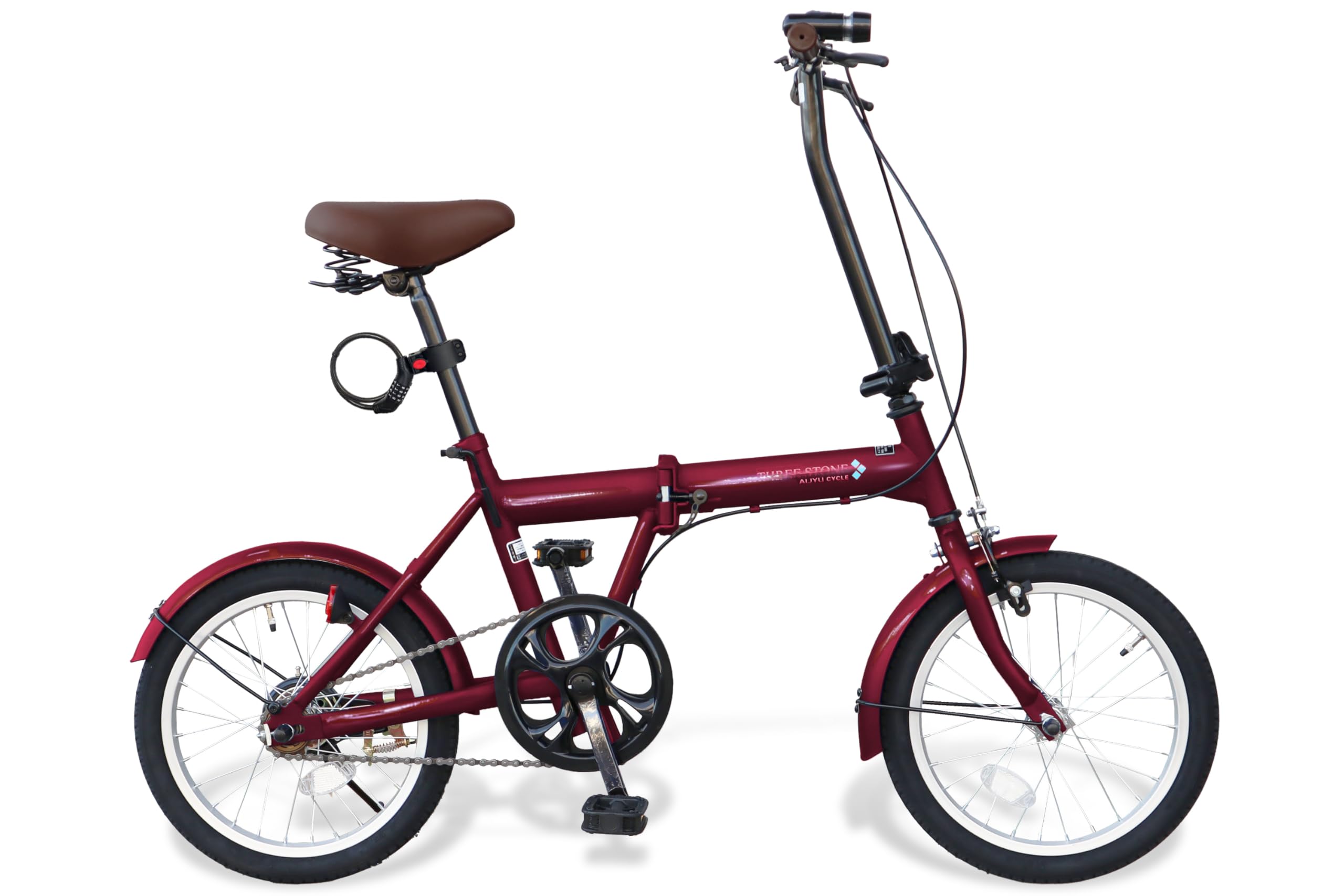 Amazon.co.jp: THREE STONE: 16インチ折りたたみ自転車