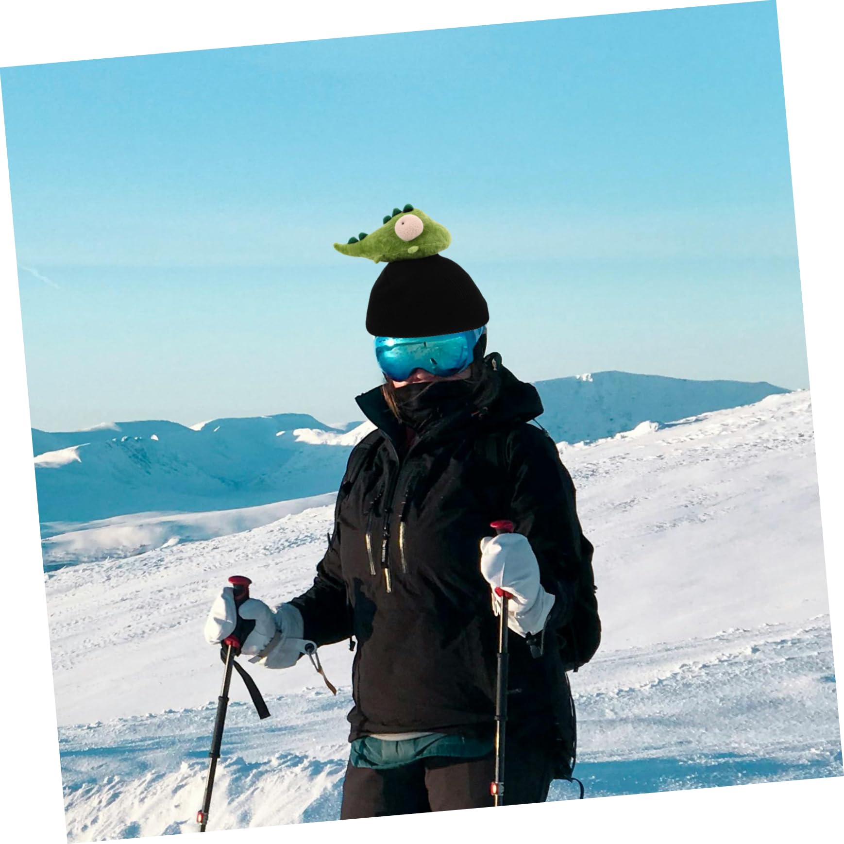 Copertura Per Casco Invernale Animale Peluche Copertura Protettiva Carina Per Casco Sci Snowboard