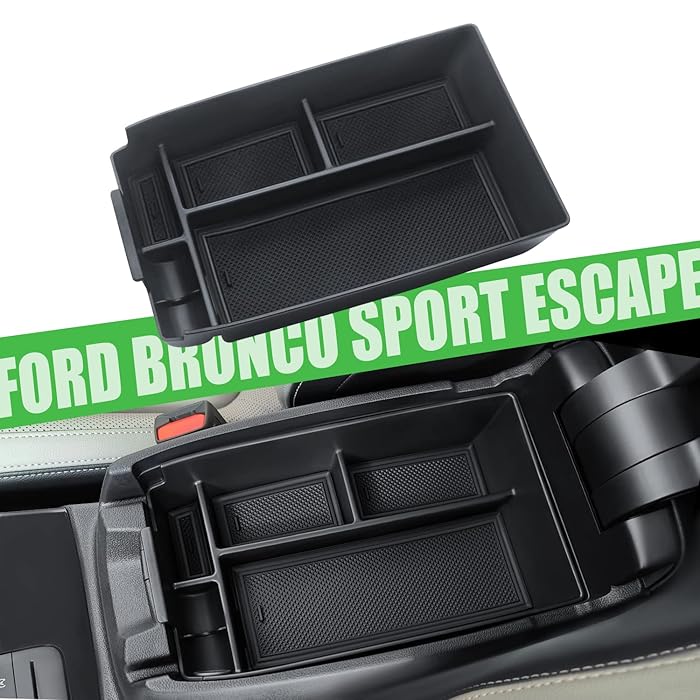 Buy Htufrey Center Console Organizer Tray Fit for Ford Bronco Sport