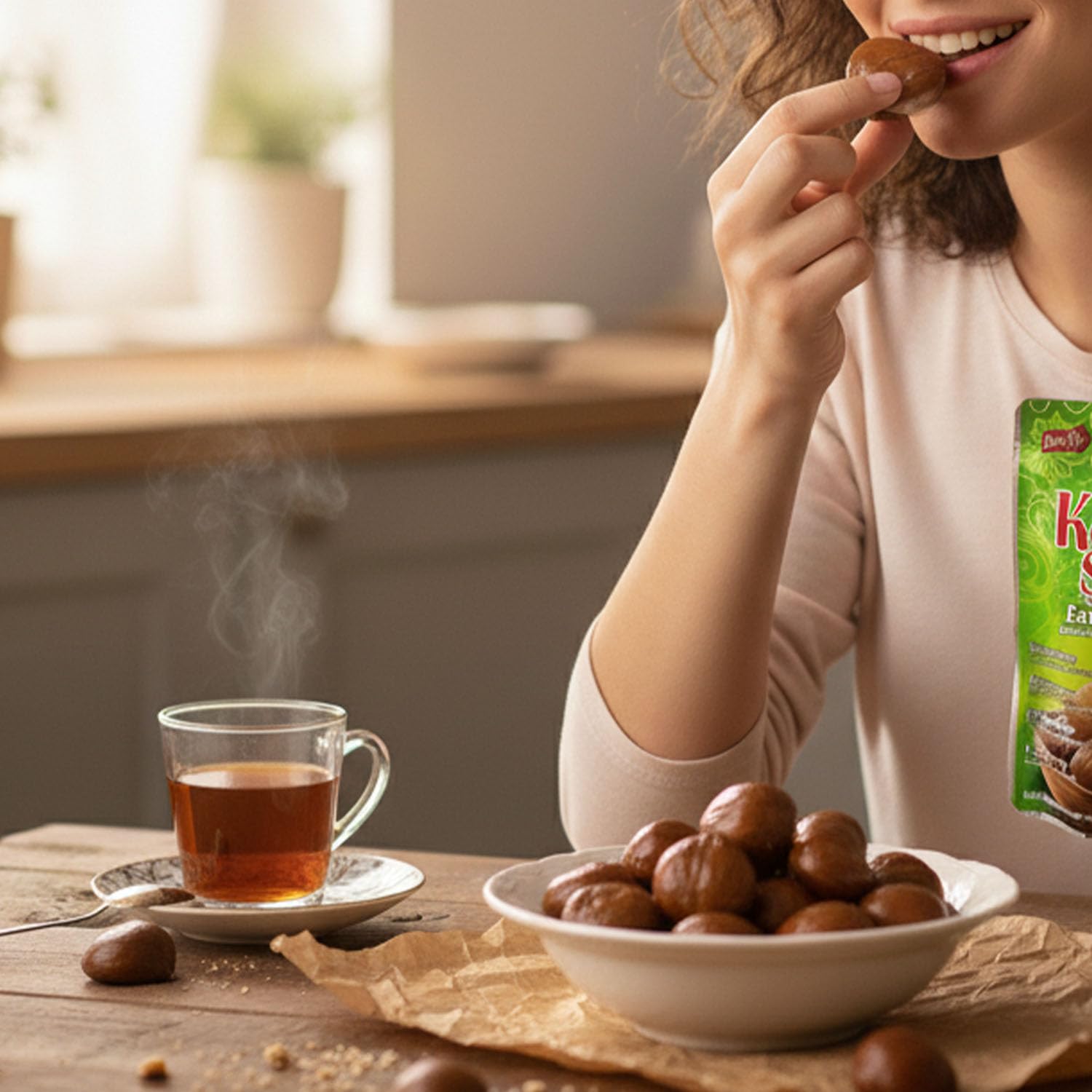 Titiz Zarte Maronen Leicht Gesüßt Partypaket 24x125g, Vegan