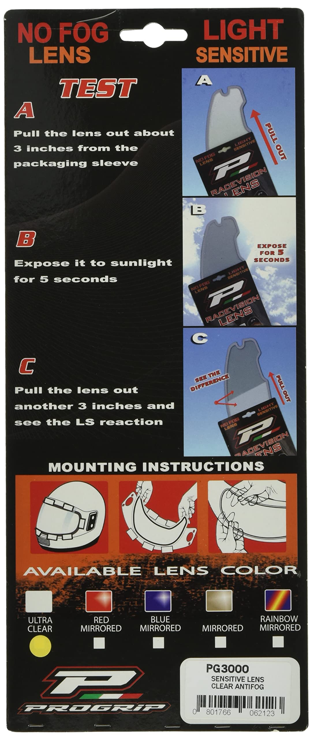 専用 Amazon.co.jp: Daytona 92967 ProGrip PG3000 Visor Shield General