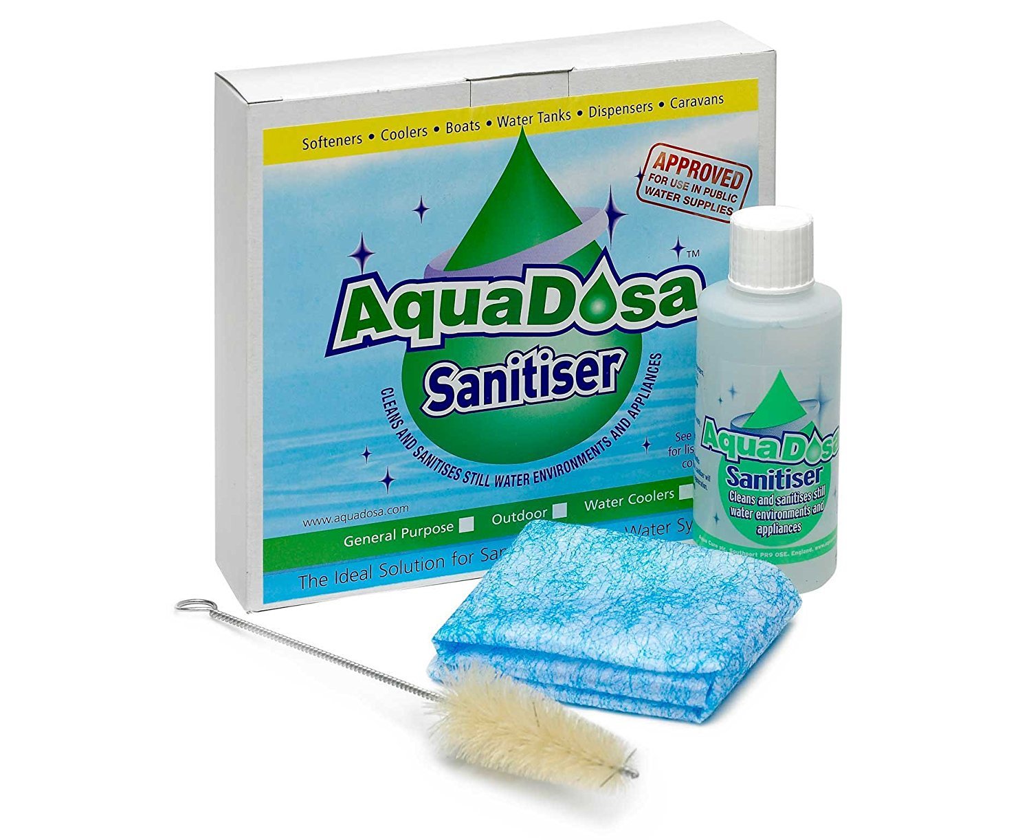 CPD Water Cooler Sterilisation Kit, Plastic, White