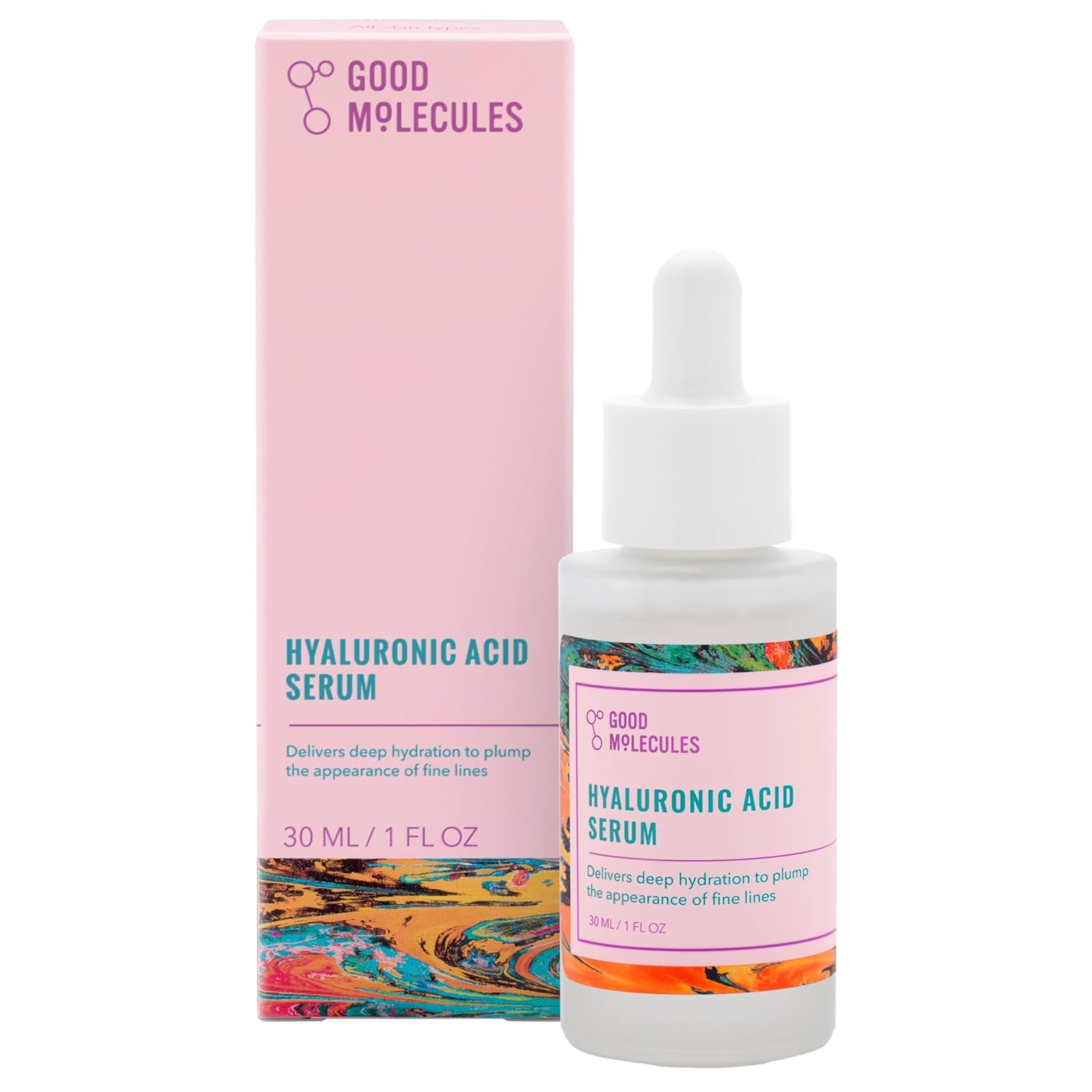 Good Molecules Hyaluronic Acid Serum – 1% Hyaluronic...