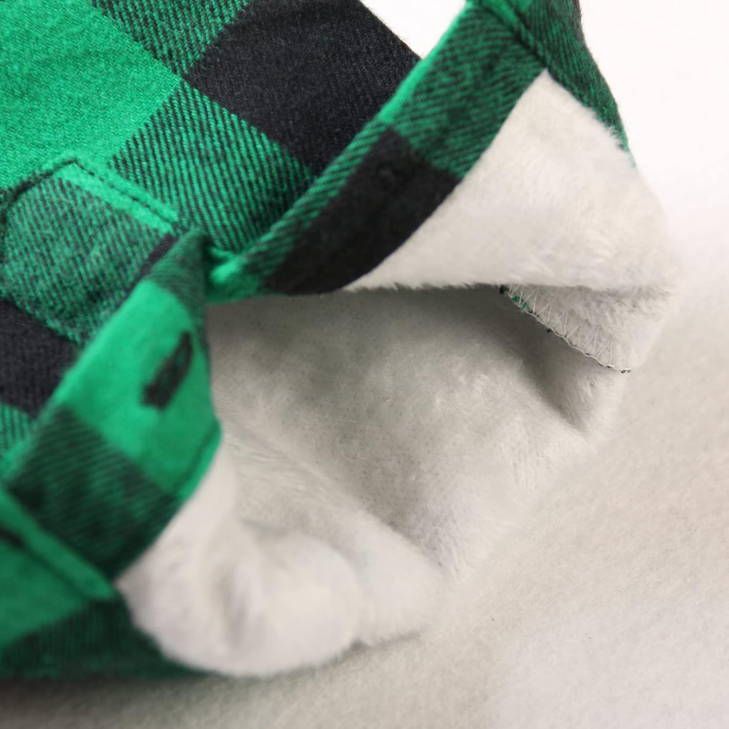 OCHENTA Women's Flannel Shirts Plaid Shacket Long Sleeve Fleece Lined Shirt Jacket - Image 7