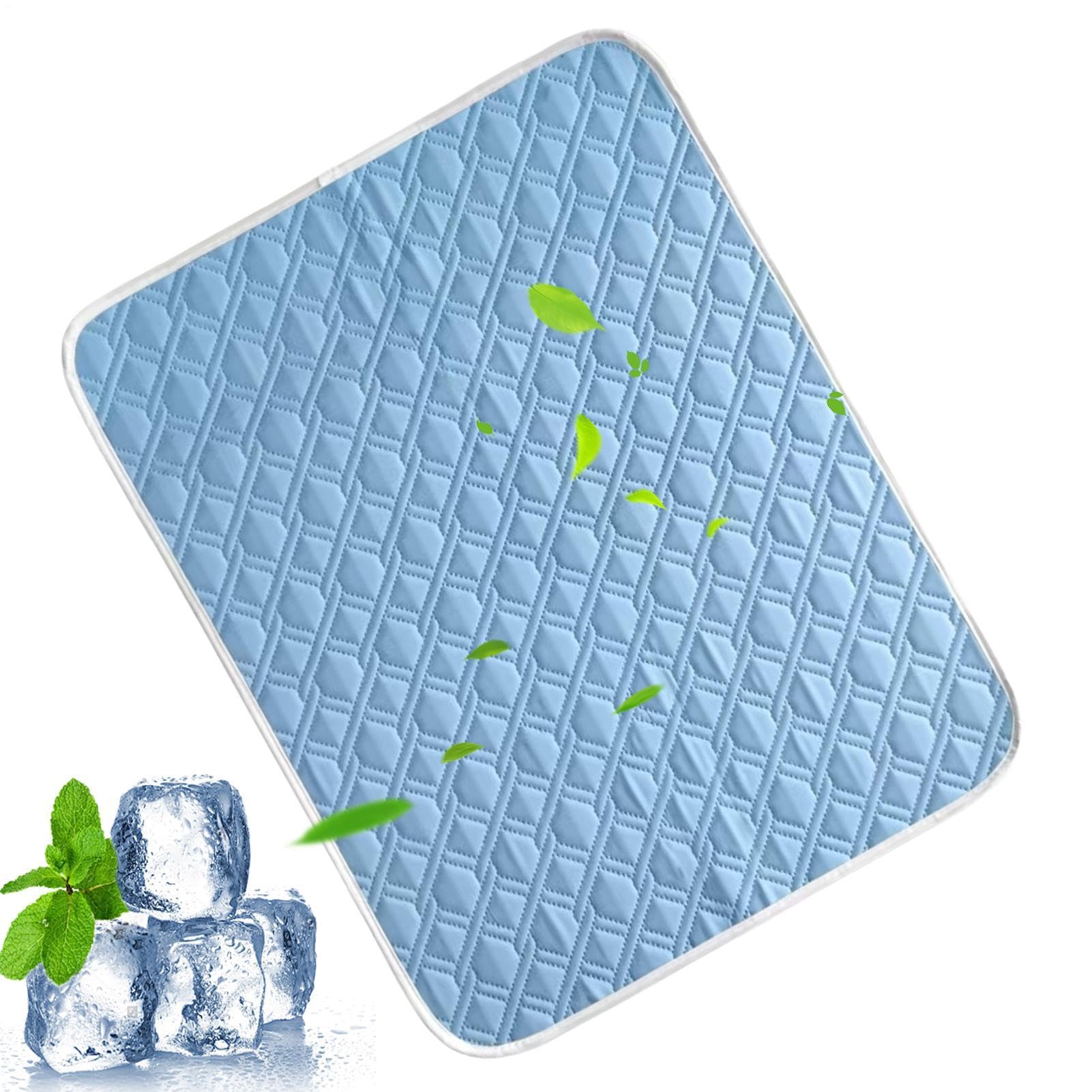 Pet Cooling Mat, Sweat Absorbent Sleeping Rug, 50x35cm Soft Cat Cooling Mat For Small Medium Large Dog Puppy Kitten Sofa Home Travel