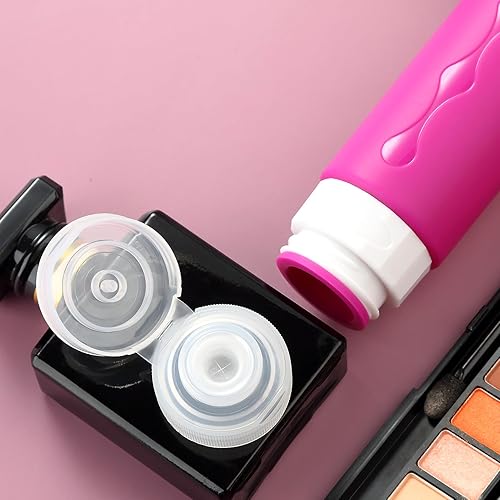 Miniatura 41 de Gemice botellas de viaje para artículos de aseo personal, aprobados por la TSA, tamaño de viaje, contenedores sin bisfenol A, a prueba de fugas, Azul