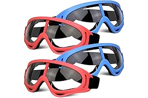 4 Protective Glasses & Goggles for Kids' Eye Safety