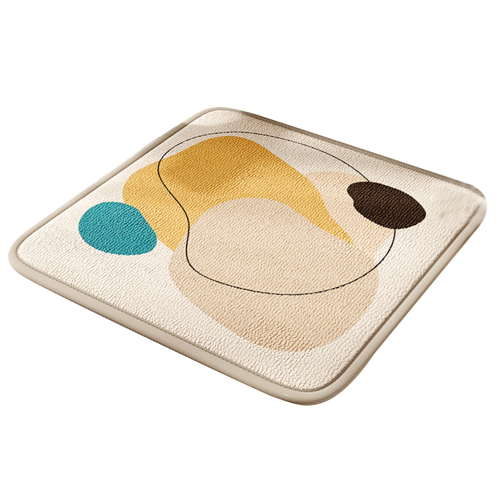 Tsophreniq Chair Pillow Chair Cushion Plush Comfort Pad Mat for Home Decoration Durability Polyester Fibre Dining Cushion