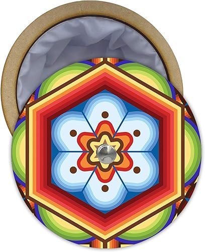 Miniatura 8 de HASTA LA RAIZ  Mexican HANDMADE TORTILLA WARMER. Tortillero made in Mexico with thermal container. Model Huichol Star.