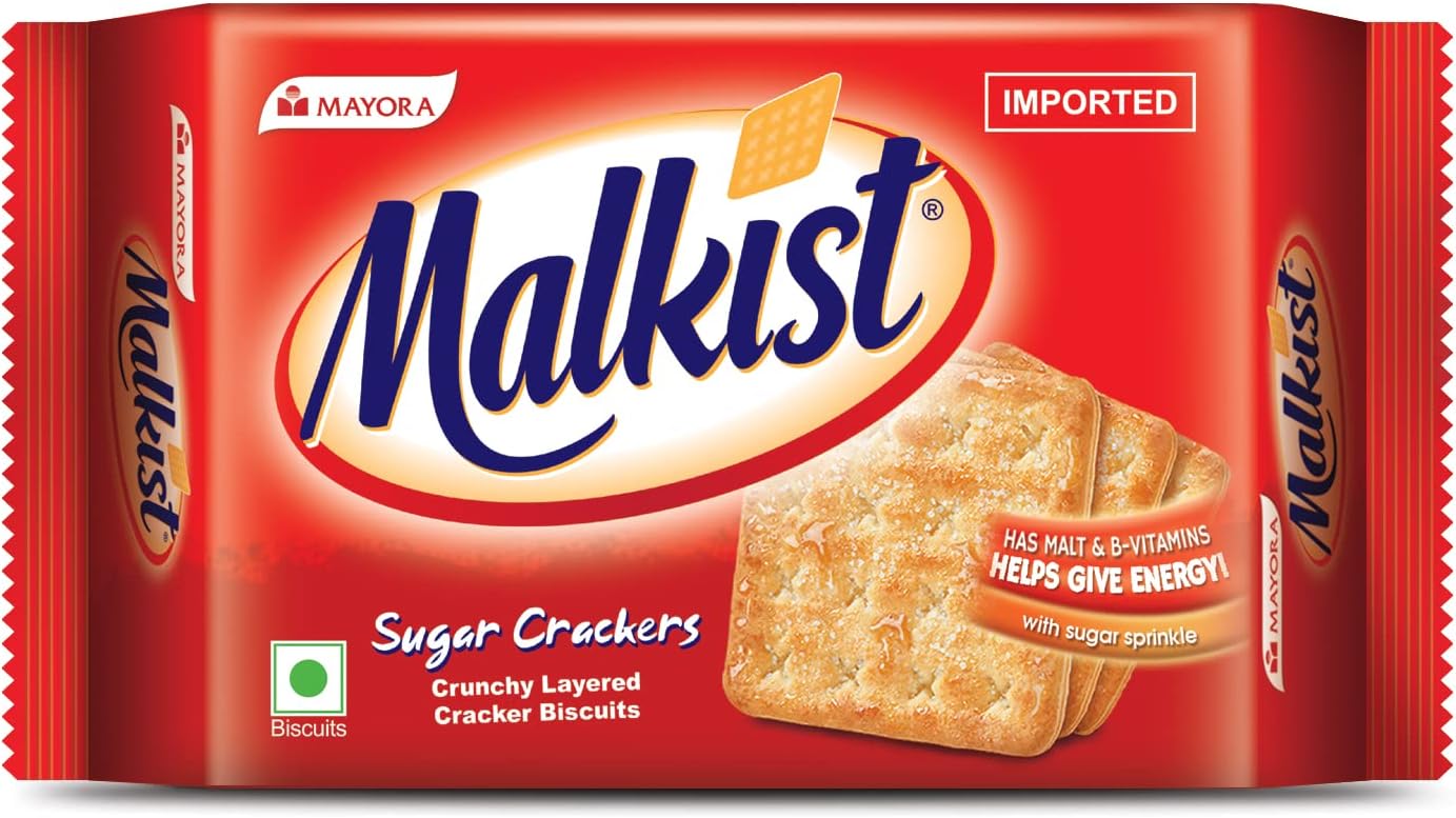 Sugar Cracker Biscuits | Family Pack | 110 gm (Pack of 10)