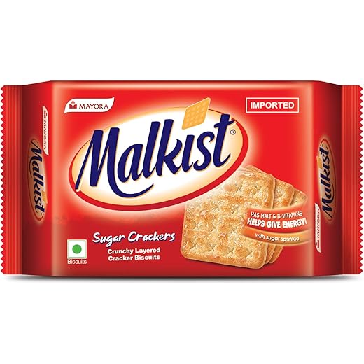 Malkist Sugar Cracker Biscuits Family Pack 110gm
