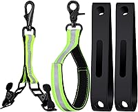 Vista 1 de 4 herramientas de bombero, incluye 2 bandas para casco de bombero, 2 correas para guantes, banda para casco de bombero, correa de seguridad