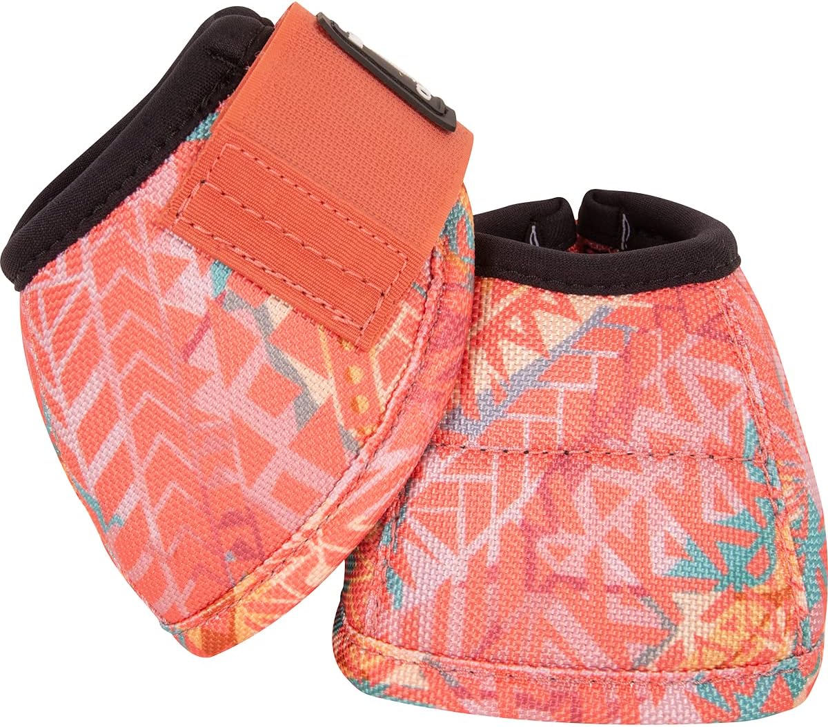 Classic Equine Dyno Turn Patterned Bell Boots Safari S