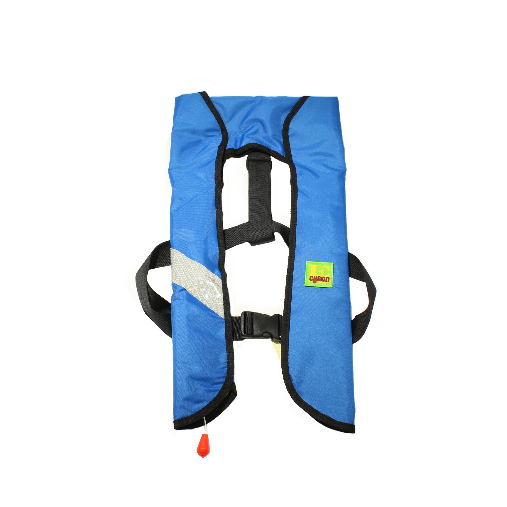 Top Safety Adult Life Jacket with Whistle - Manual Version Inflatable Lifejacket Life Vest Preserver PFD for Boating Fishing Sailing Kayaking Surfing Paddling Swimming - Adjustable Life Saving Vest