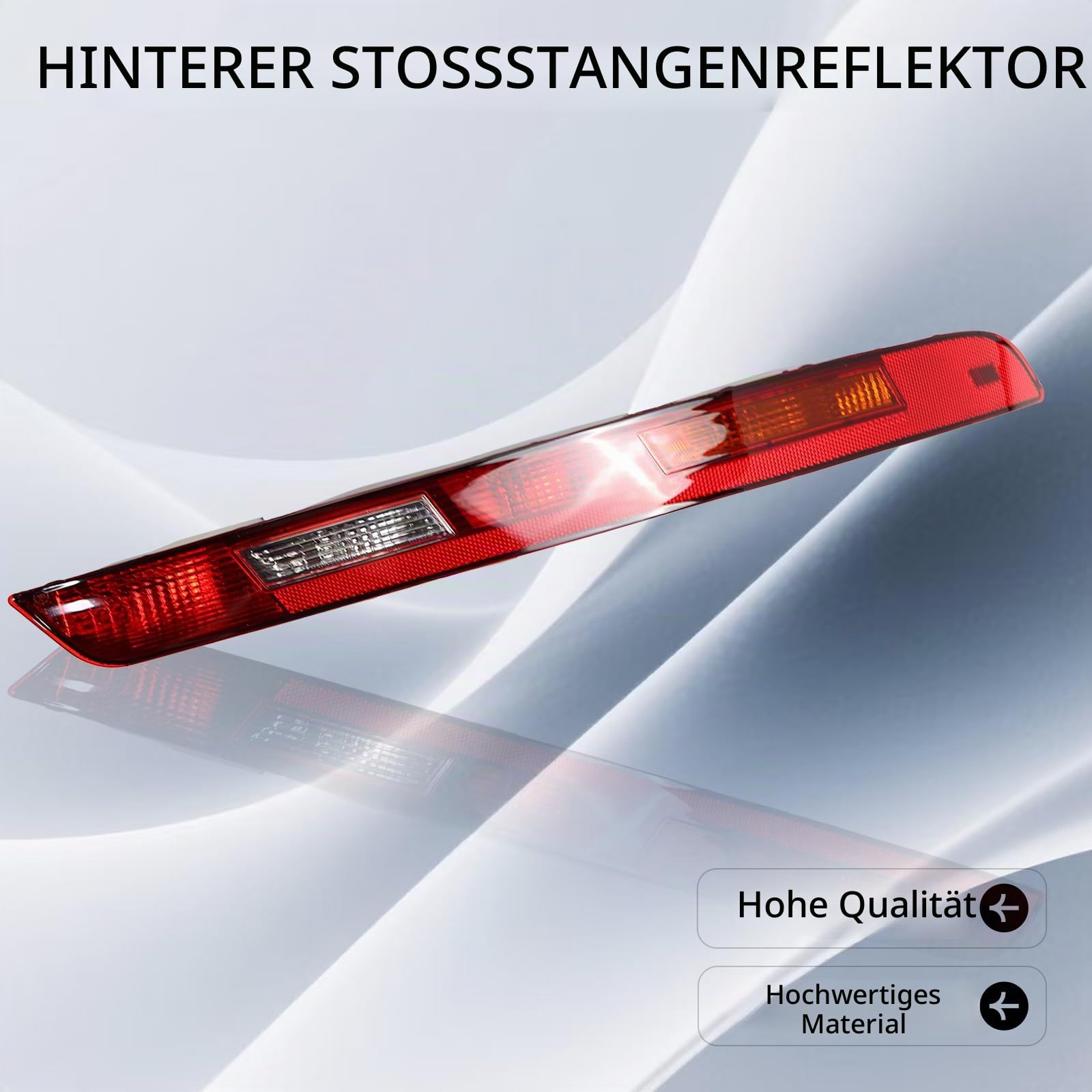 Reflektorlicht für die hintere Stoßstange, Rücklicht unten links, Ersatz, kompatibel mit Q5 2018–2021, 80A945069